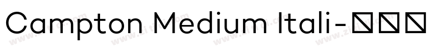 Campton Medium Itali字体转换 Campton Medium Itali字体转换